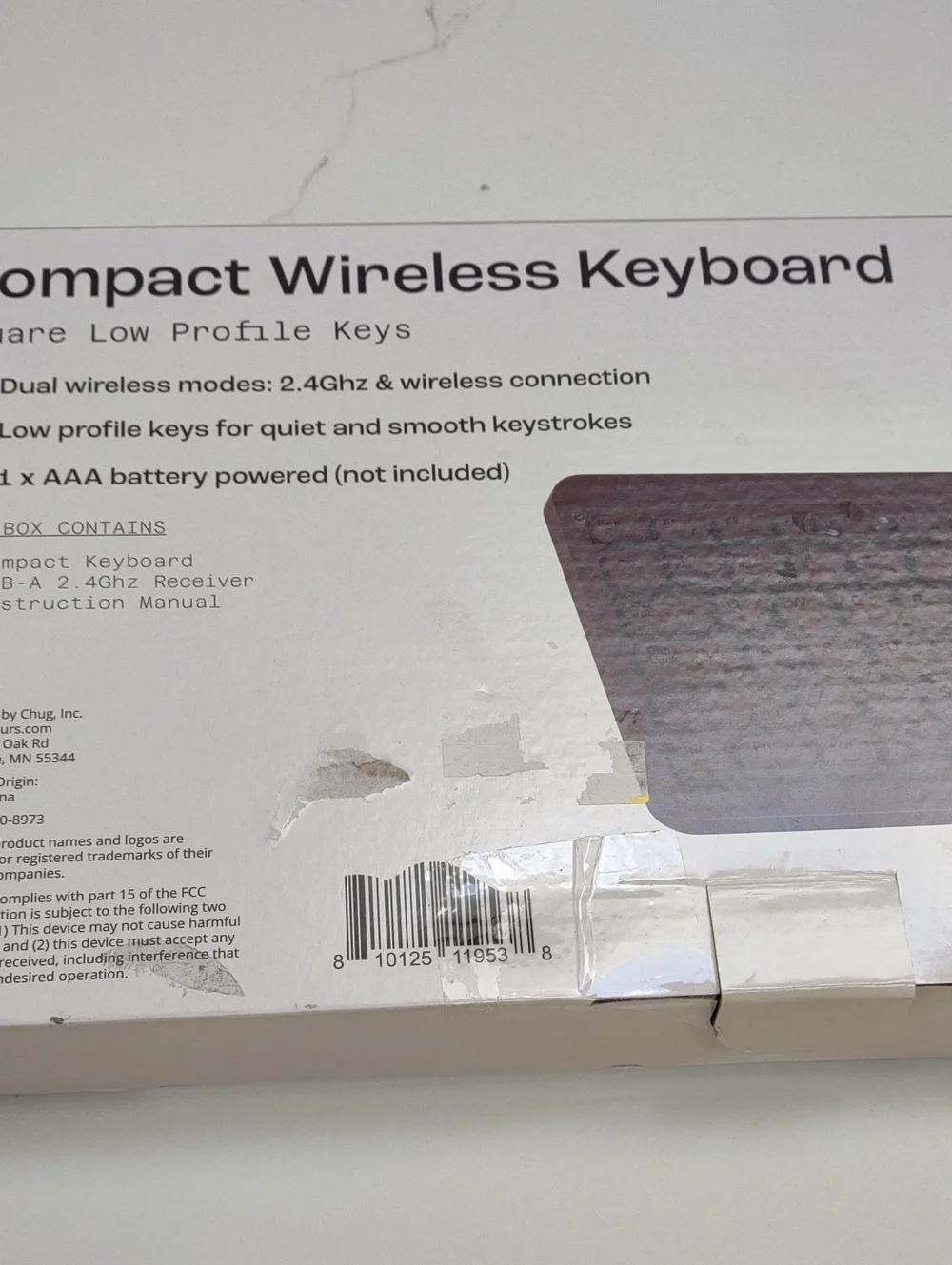 $5 Compact Square Key Wireless Keyboard By North From Target